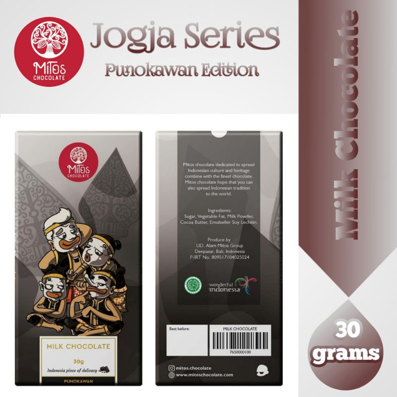 

Milk Chocolate Origin 30 gr