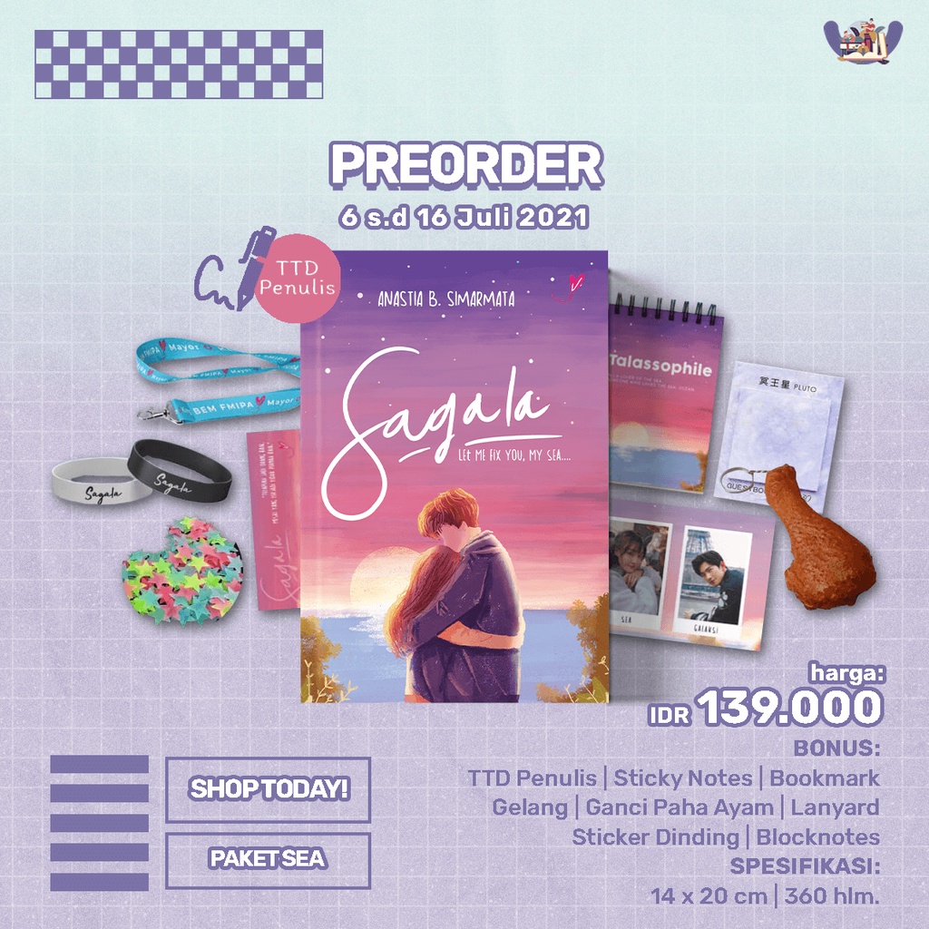 Novel Sagala Penulis: Anastasia Simarmata-PAKET SEA