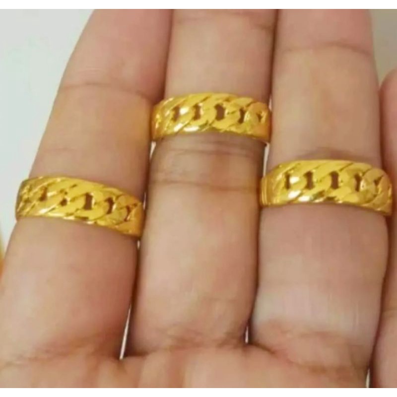 CINCIN  RANTAI  EMAS24K HONGKONG ANTI KARAT