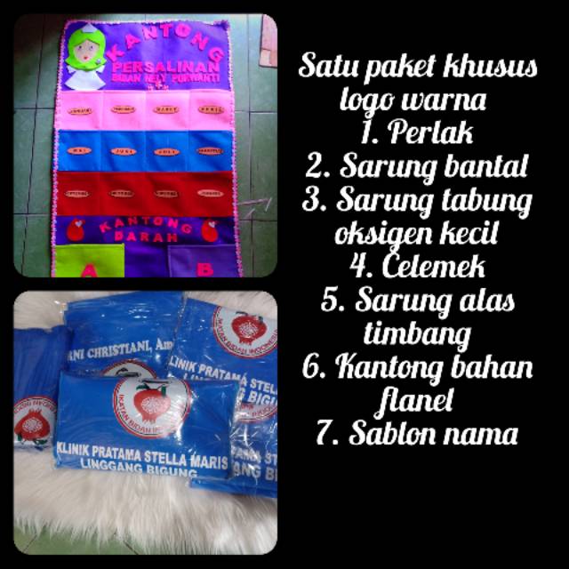 

SATU PAKET PERLAK DAN KANTONG FLANEL