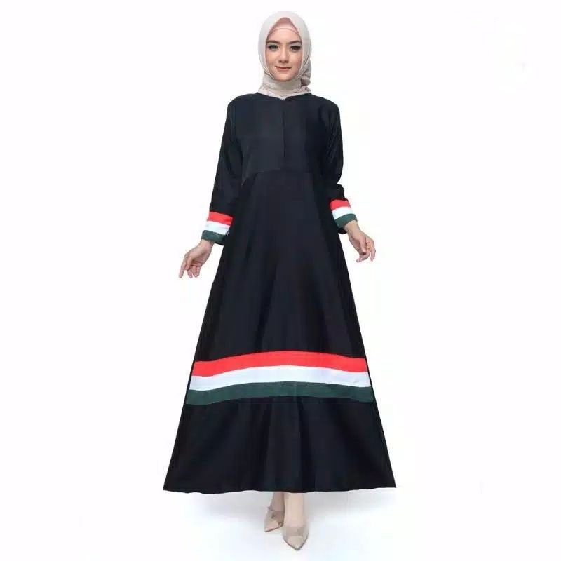 Gamis Muslim / PALESTINA NON HIJAB / Pakaian Muslim Wanita / Gamis Wanita