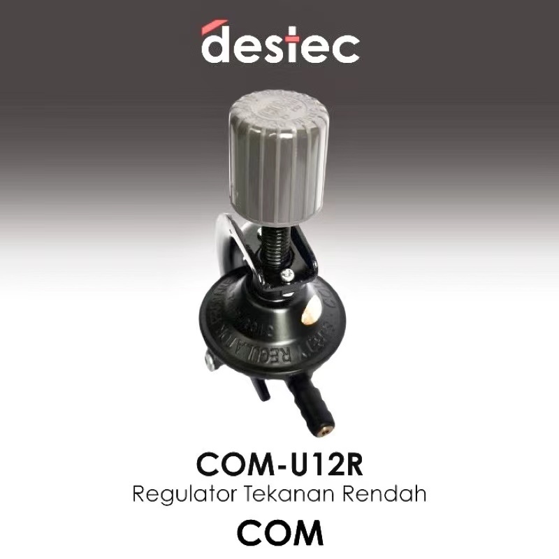 REGULATOR GAS DESTEC NON METERAN 201S U12R KEPALA JEPUT PUTAR TEKENAN RENDAH