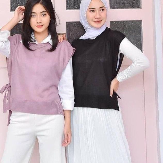 ➩ vest rompi rajut tali/rompi rajut tali ♫