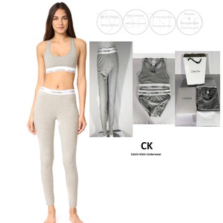 calvin klein bralette and leggings set