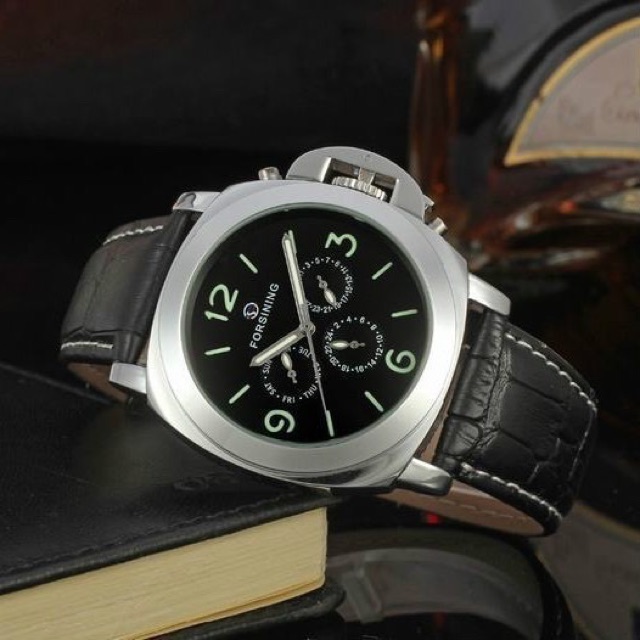 Jam Tangan Pria Automatic Original Forsining Homage All Chrono Active