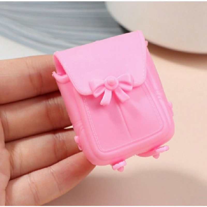 Miniatur Tas Ransel Boneka Barbie