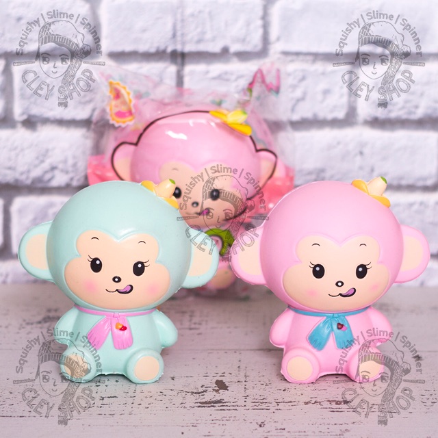 Cute Monkey Squishy By Woow