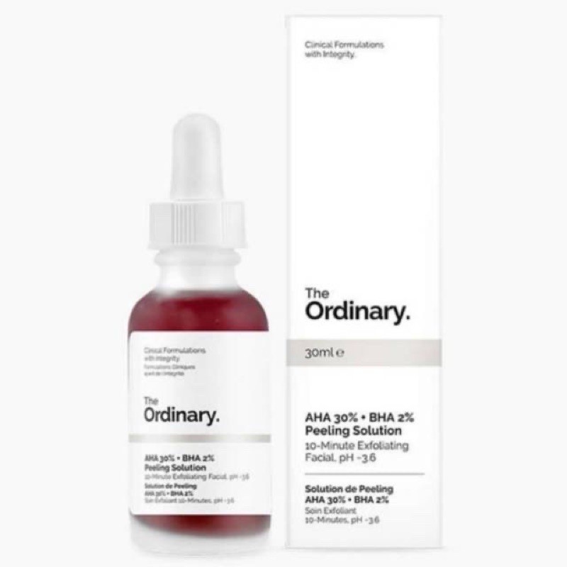 the ordinary aha bha peeling solution