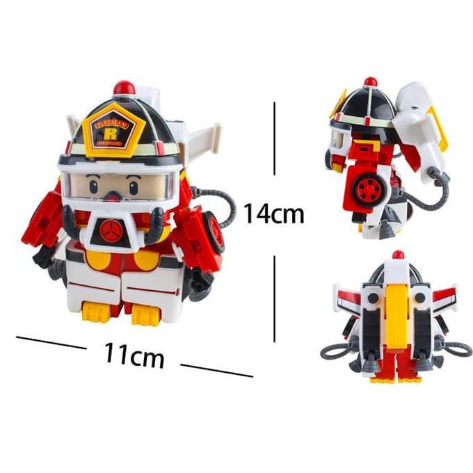 Mainan Anak - Robocar Poli Roy Action Pack Space Fireman Mini Figure