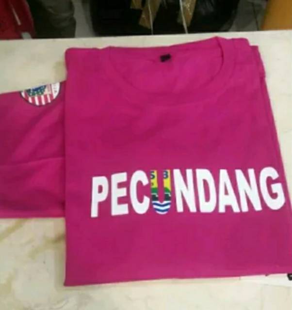 Kaos ANTI Persib PECUNDANG Gak Berani Datang Ke GBK Pink Versi Jakangel Persija