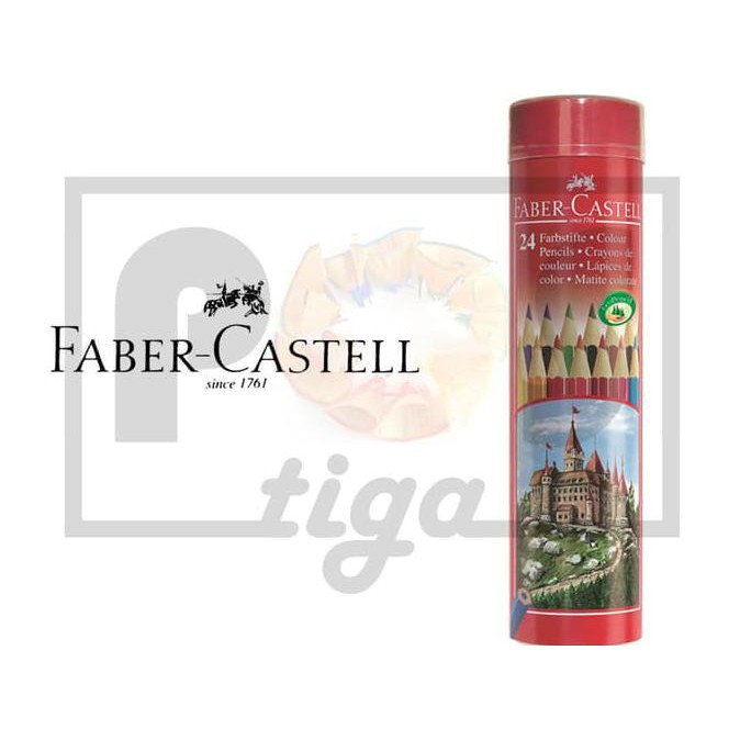 

TERLARIS PENSIL WARNA FABER CASTELL CLASSIC TIN 24