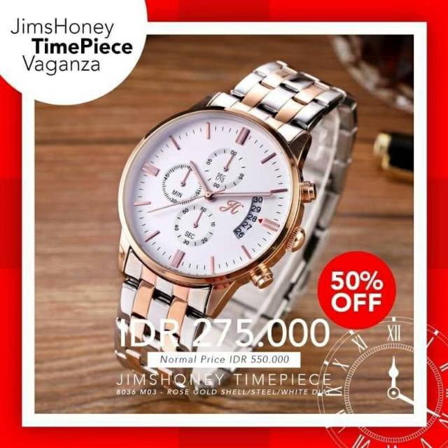 Jam Tangan pria jimshoney 8036