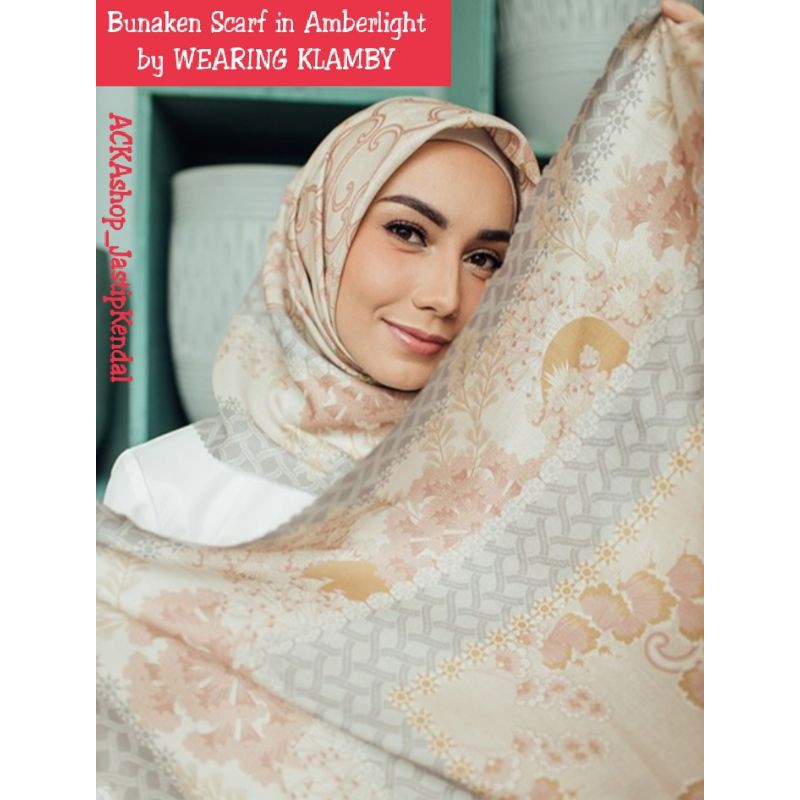 Papillion Scarf, Klappertaart Scarf dan Anggrek Scarf by WEARING KLAMBY