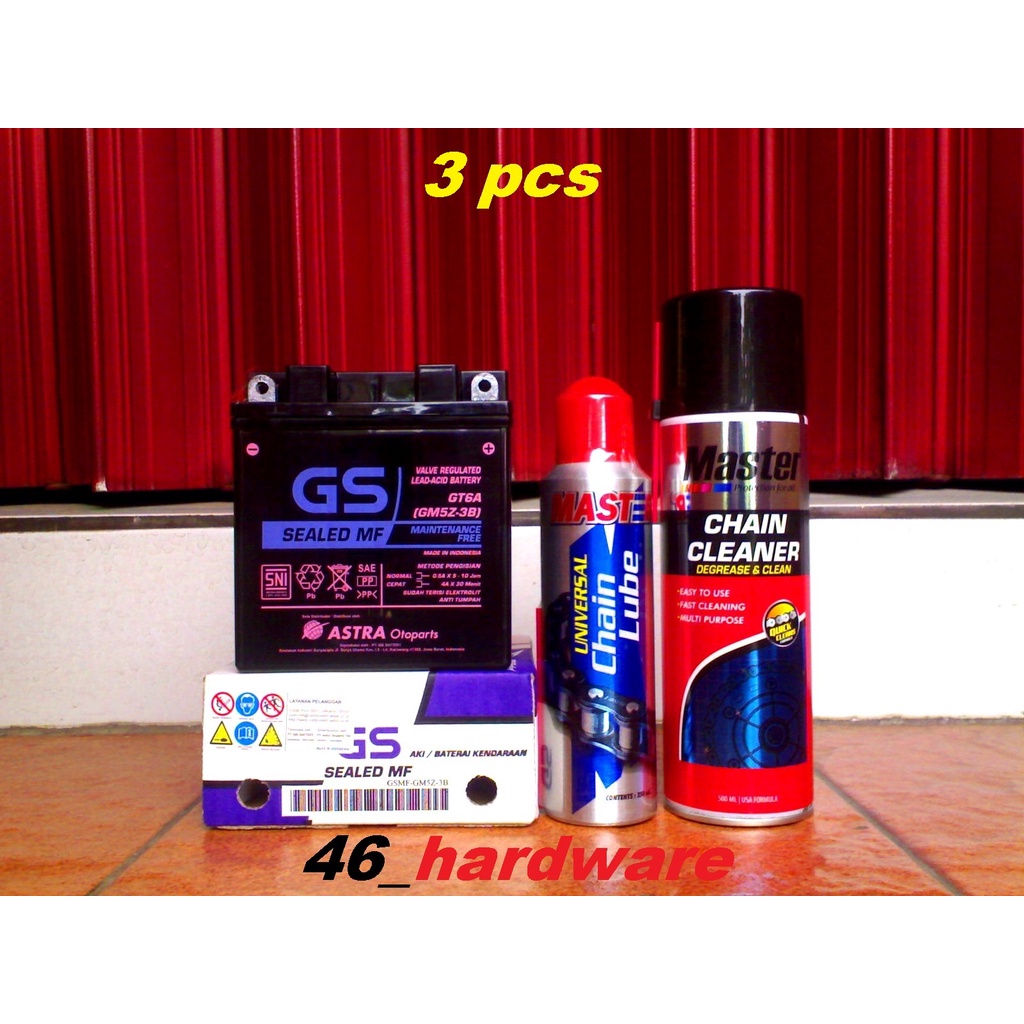 AKI GS SEALED MF GM5Z-3B GT6A MASTER CHAIN GRAND JUPITER MIO KLX VESPA - 46_hardware