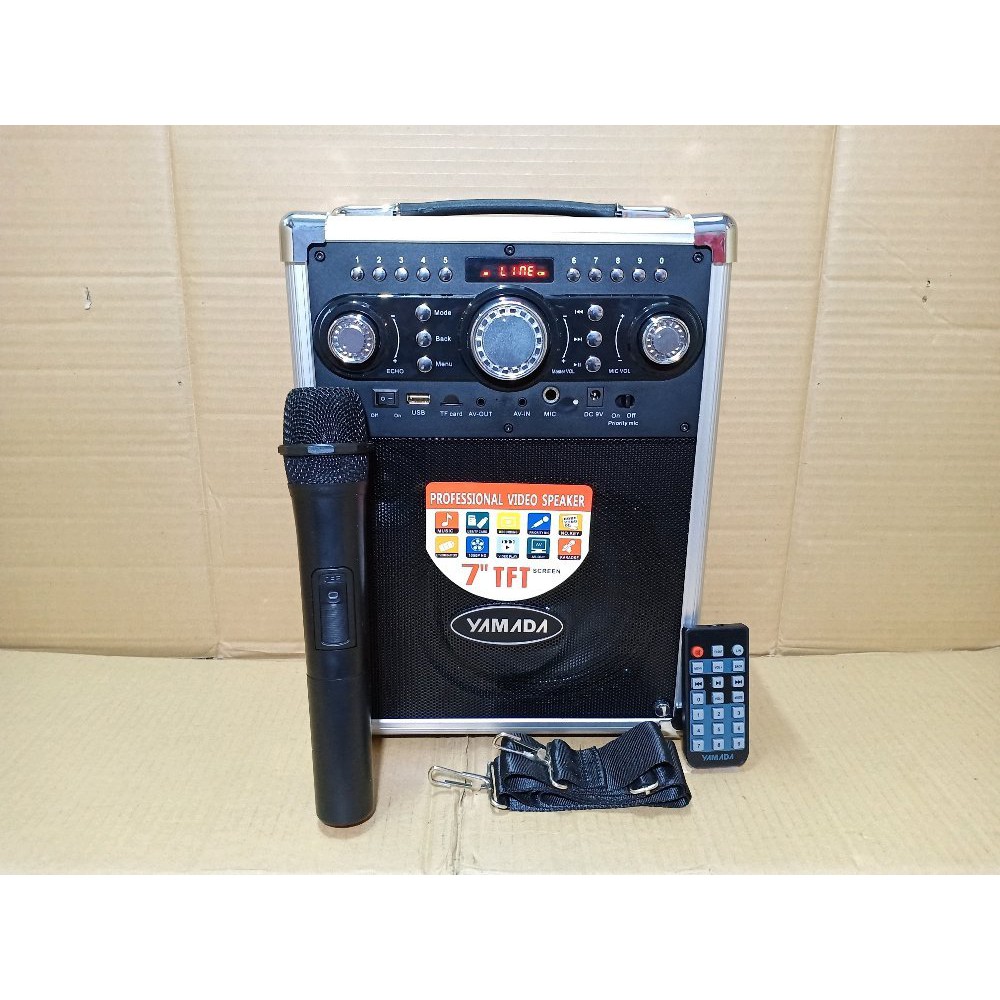 SPEAKER AKTIF 6 INCH DAN MONITOR PORTABLE YAMANDA DM T6