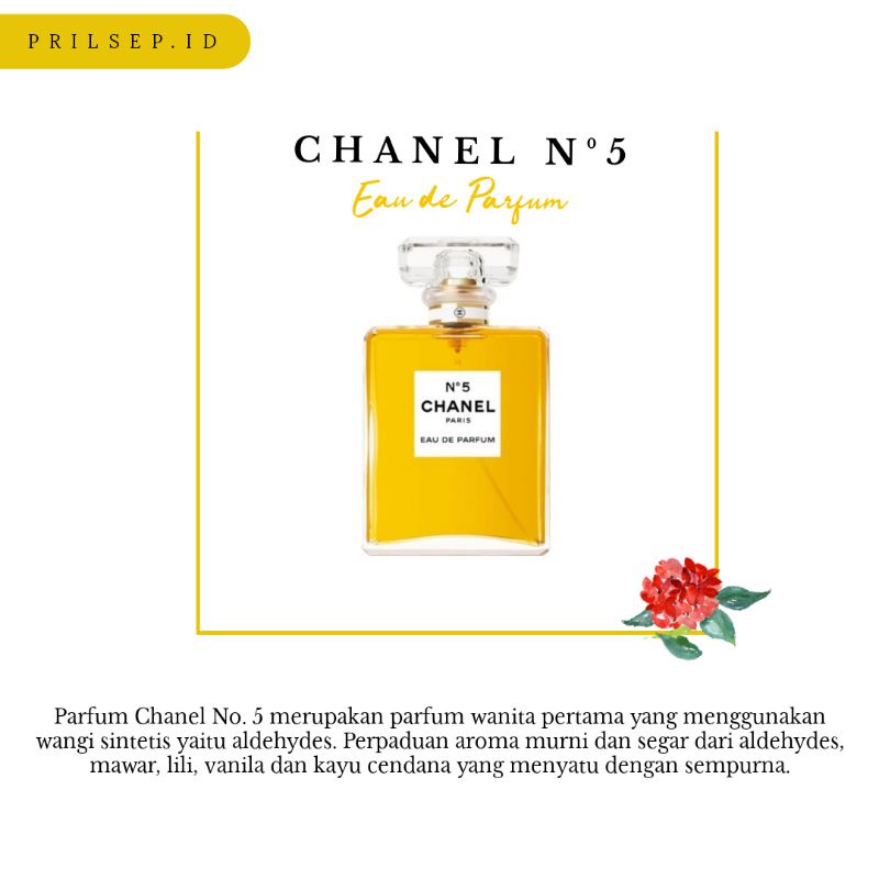 Parfum Wanita Chanel N⁰5 Paris 100ml