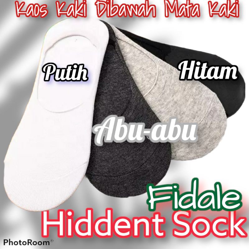 Kaos Kaki INVISIBLE SOCK- Hiddent UNISEX FREE ALL SIZE