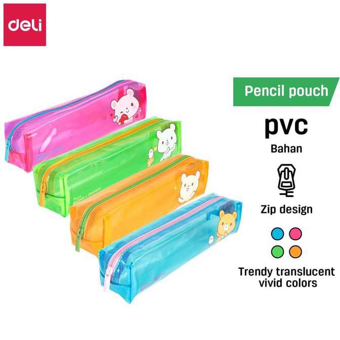 

Deli EZ85802 MONG-1 Pencil Pouch 4C / Tempat Pensil - Hijau OBRAL