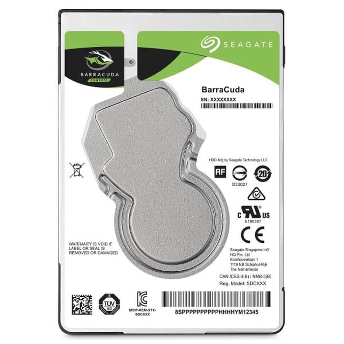 HDD Internal 2.5" SEAGATE Barracuda 2TB / HDD Notebook / HDD laptop