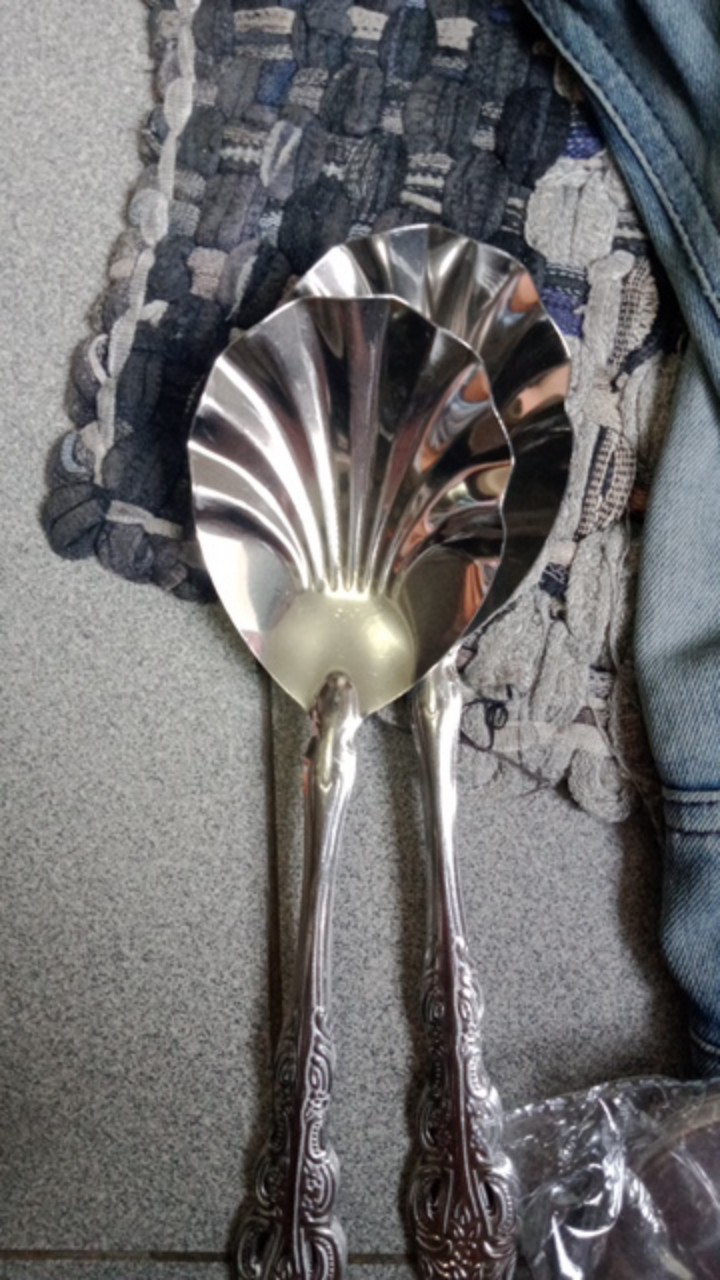 6 Pcs Sendok Nasi / Sendok Sayur Stainless Steel