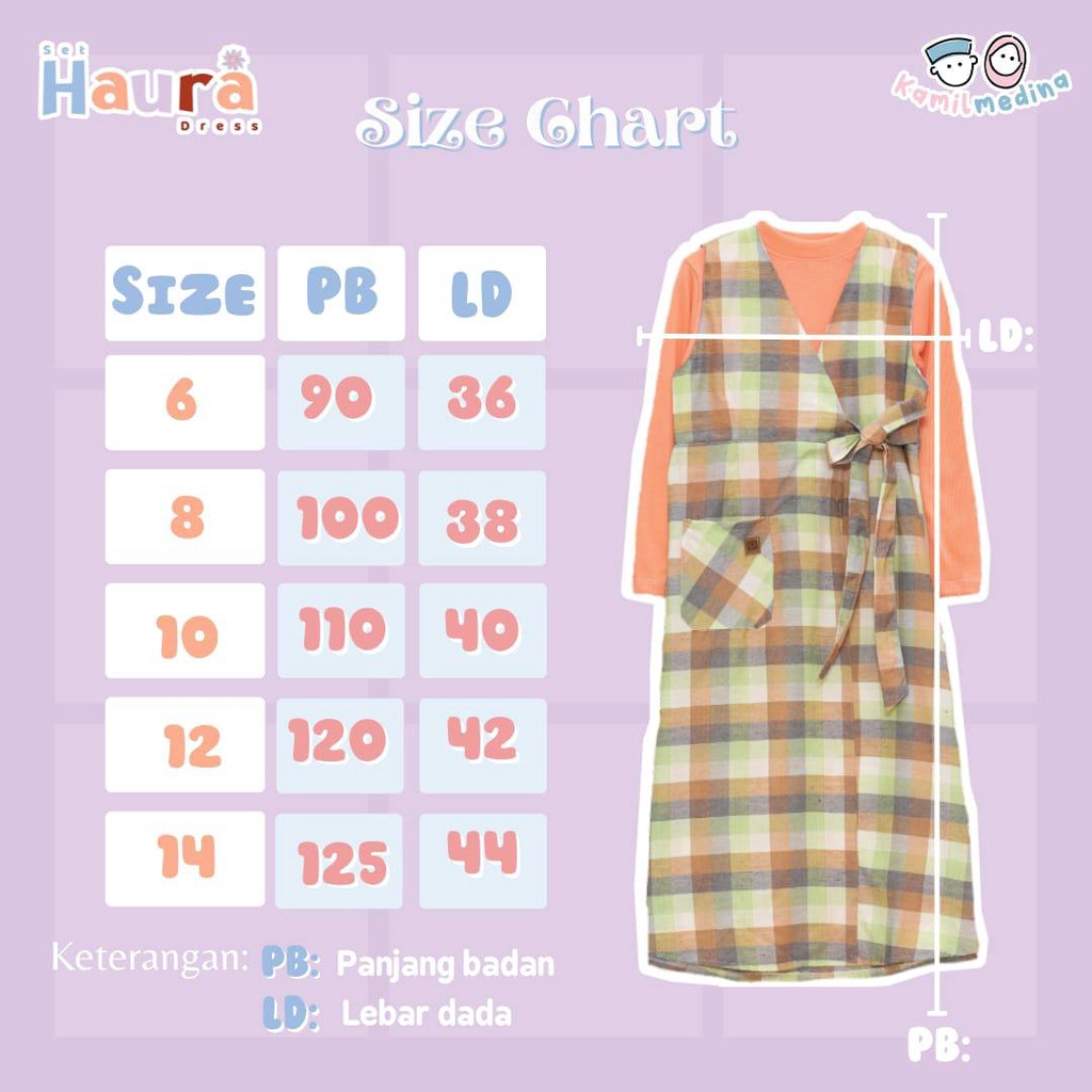 Set Haura Dress Kamil Medina