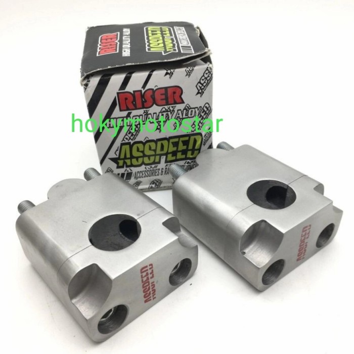 Peninggi Stang Asspeed Kotak Honda / Yamaha Motor Universal