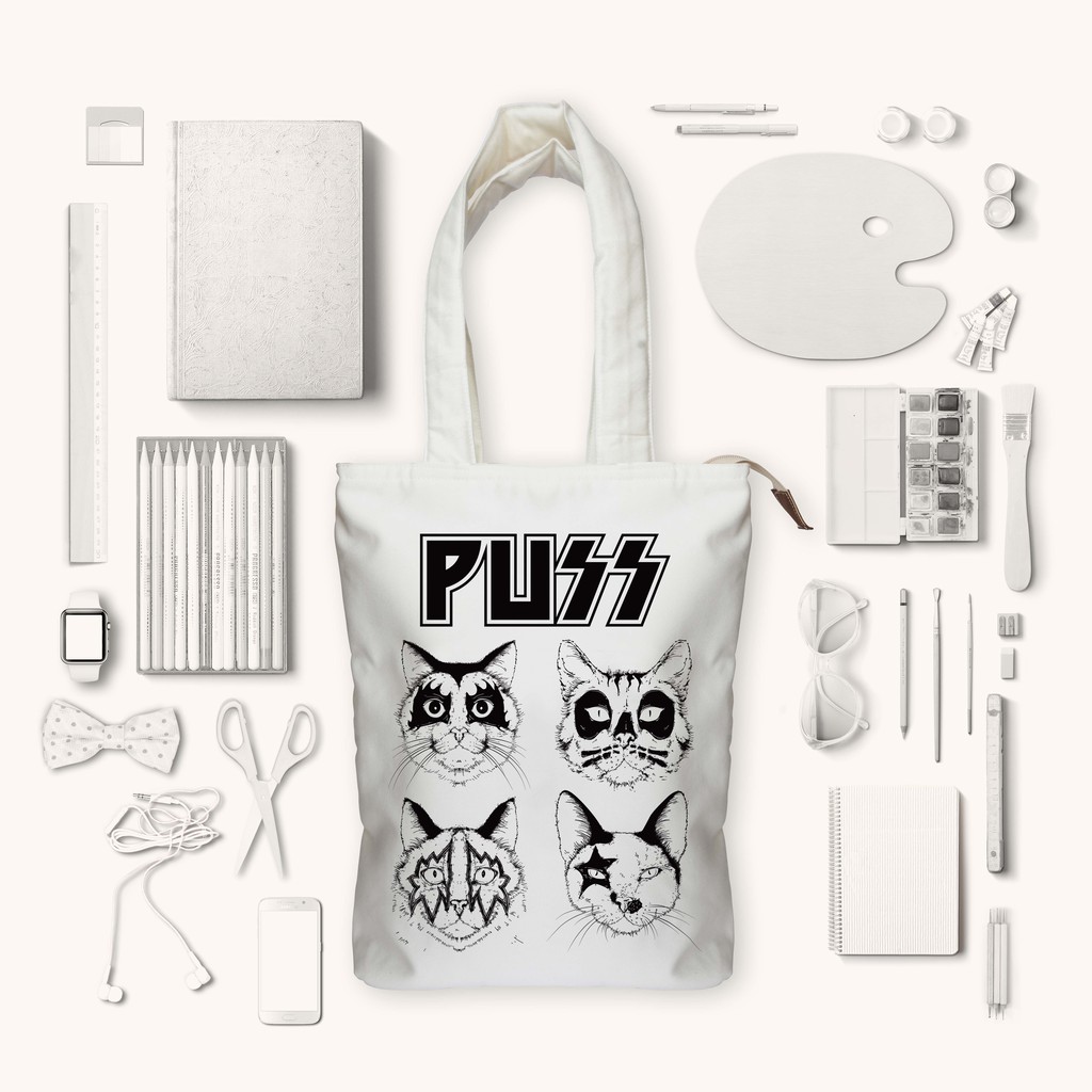 Tote Bag Kanvas Puzz