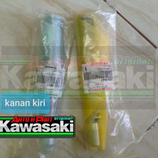 Suling sulingan shock depan Ninja 250 R karbu original