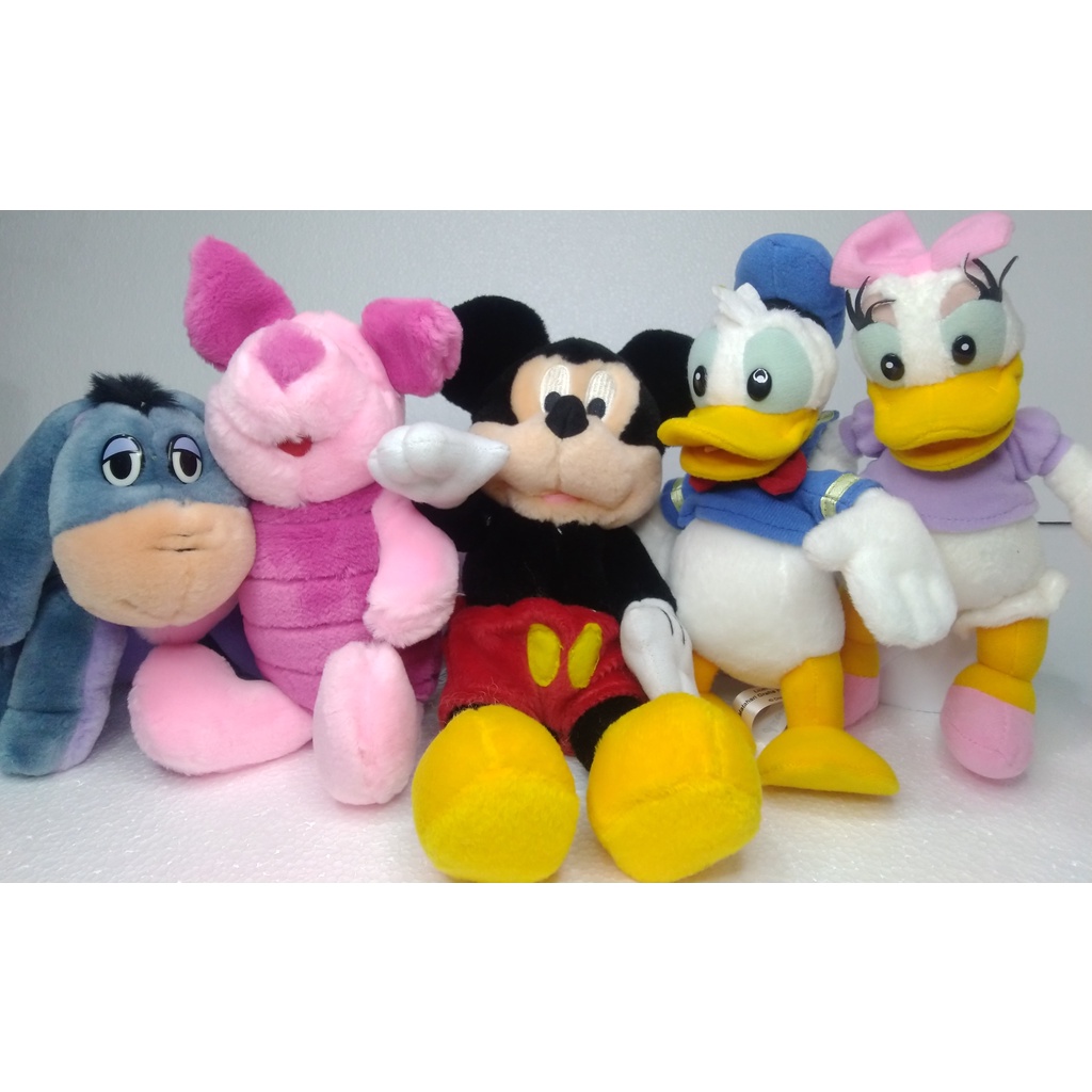 Boneka Disney original Disney Piglet Eeyore Mickey Donald Daisy (Desi) Goofy
