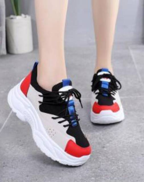 TmO - 8.8 Sale sepatu wanita sneakers fashion trendy korean style Am01/sepatu wanita fashion kekinian termurah bisa cod size 37-40