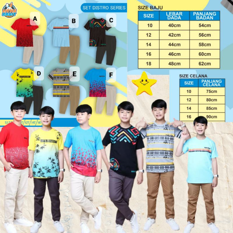 SET DISTRO 10-18 by LITTLE RABBIT