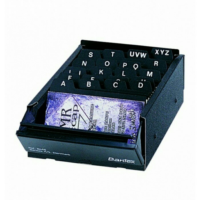 

Bantex Business Card Cases Capacity 400 Cards #8648 10