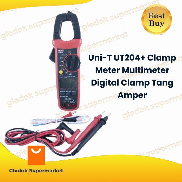 Uni-T UT204+ UT 204+ Clamp Meter Multimeter Digital Clamp Tang Amper