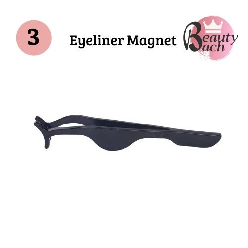 BULU MATA MAGNET 3 PASANG MAGNETIC EYELASH NATURAL 1 SET  EYELINER  3D EYELASHES BULUMATA MURAH