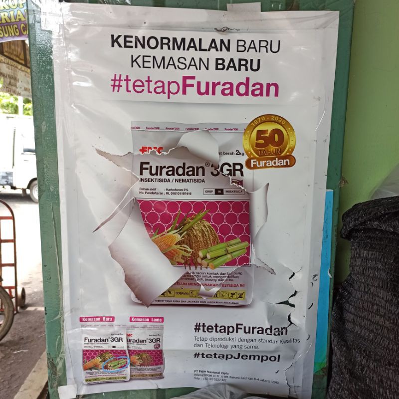 FURADAN 3 GR 1 KG INSEKTISIDA NEMATISIDA
