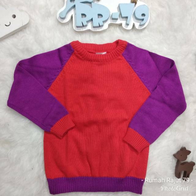 Sweater rajut bayi / anak SOK 213