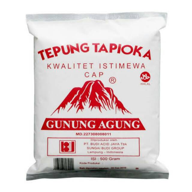 

Tepung tapioka cap gunung agung 500 gram