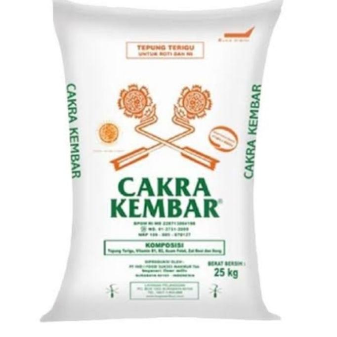 

Tepung Cakra Kembar 25 kg KHUSUS GOJEK