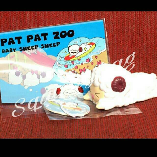 Squishy Lying Sheep by Pat Pat Zoo