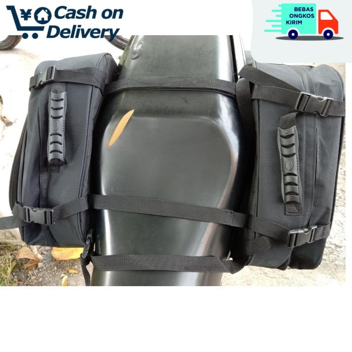 Tas Samping Motor / Tas Touring Motor Side Bag Oval Tas Samping Motor