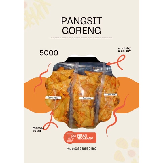 

PANGSIT GORENG