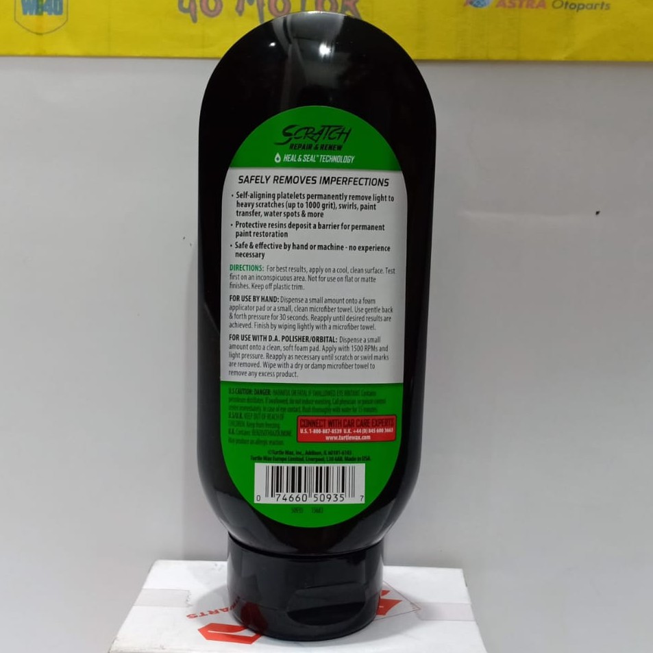 TURTLE WAX SCRATCH REPAIR N RENEW - PENGHILANG GORESAN HALUS TURTLE