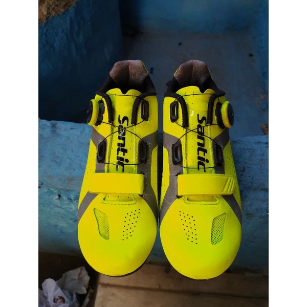 santic non cleat size 40 sepatu sepeda roadbike mtb seken second bekas