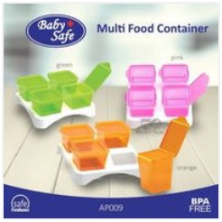 Baby Safe Multi Food Container Wadah Makan Bayi  50 ml AP009