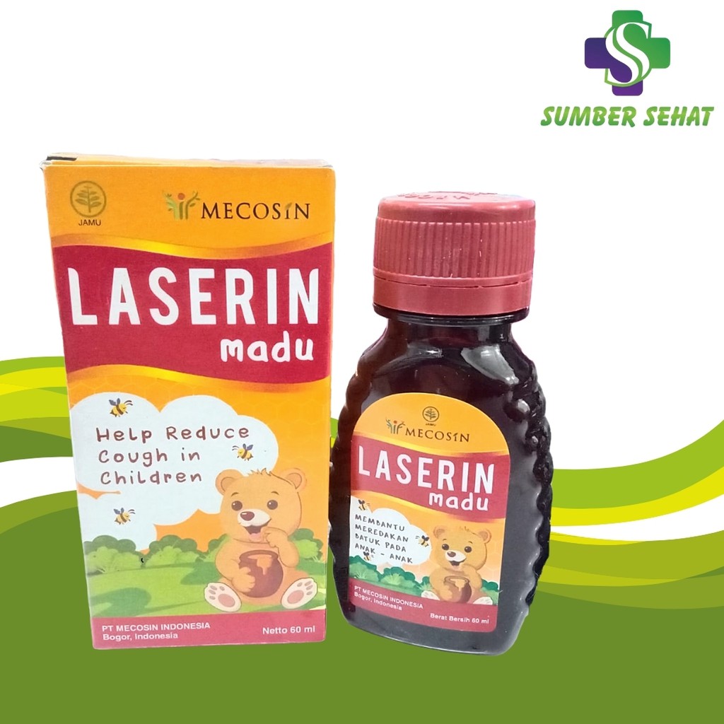 LASERIN MADU SIRUP 60 ML