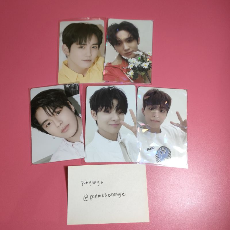 TREASURE PHOTOCARD PC MANYO TSS CH 1 BLUE VERS MASHIHO JAEHYUK JIHOON JEONGWOO