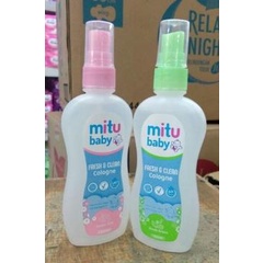 ^ KYRA ^ Mitu Baby Fresh And Clean Cologne Spray Parfum Bayi Balita Wangi Sepanjang Hari