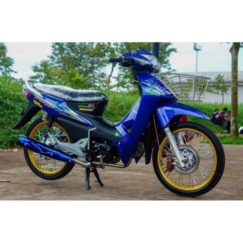 Setiker Stiker striping wave 100 s Thailand / stiker wave 100 s fit new