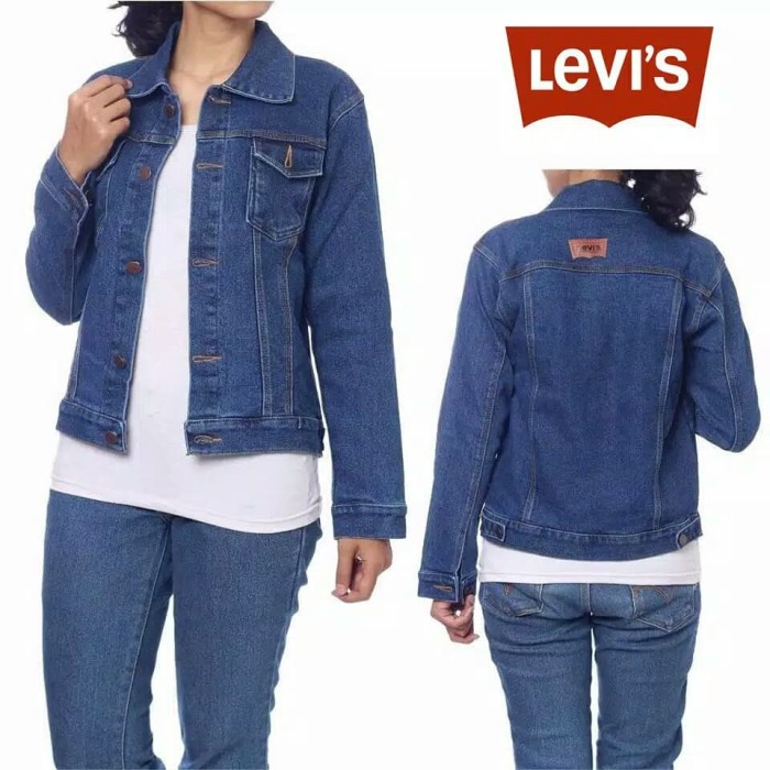 Promo JAKET JEANS CEWEK SOBEK JAKET LEVIS WANITA MURAH Nih
