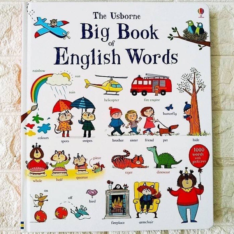 USBORNE - BIG BOOK OF ENGLISH WORDS